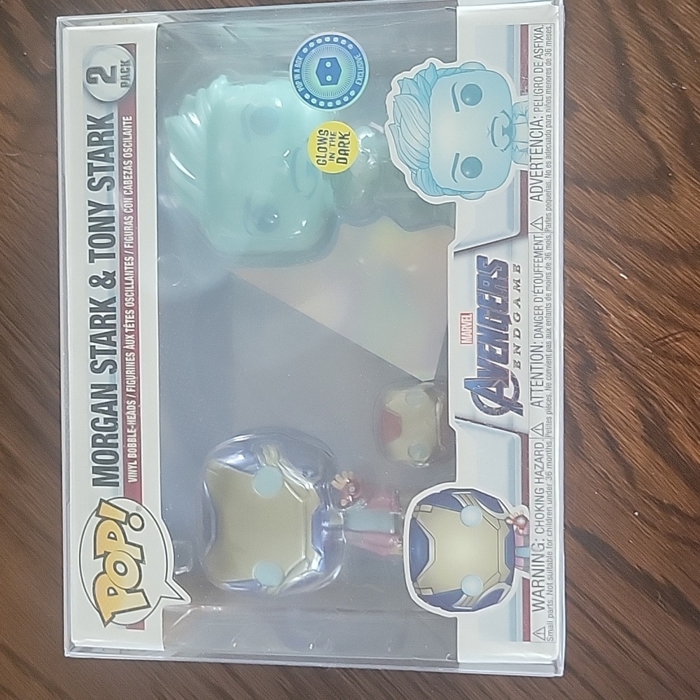Funko pop - Morgan Stark & Tony Stark - 2pk